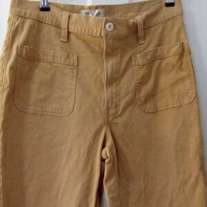 Madewell Emmett Wide-Leg Cropped Pant.